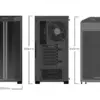 be quiet! Pure Base 500DX Midi Tower Preto Vidro Temperado