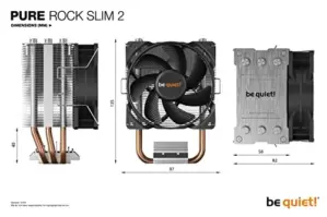 Be Quiet Pure Rock Slim 2 Cooler para CPU