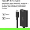 Belkin AVC013BTBK Adaptador de Vídeo Usb-c HDMI 2.1 Femea