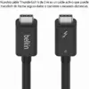 Belkin Inz002bt2mbk Cabo Ativo Thunderbolt 4 2m USB-C