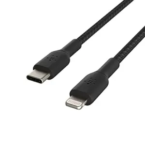 Belkin Boost Charge Cabo Lightning USB-C 2m Preto