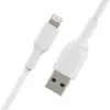 Belkin BOOST CHARGE Lightning a USB-A 2 metros branco