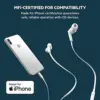Belkin ROCKSTAR Lightning Auriculares Sem Fio Branco
