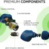 Belkin Soundform Play Auriculares Bluetooth True Wireless Azul