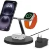Belkin WIZ017VFBK Carregador 15W 3 em 1 MagSafe
