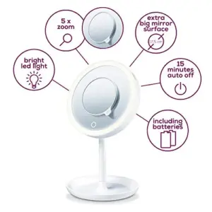 Beurer BS 45 Iluminado com Espelho de Aumento