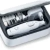 Beurer MP 42 Conjunto de Manicure Profissional com 7 Acessórios de Safira e Feltro