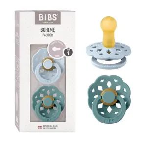 Bibs Boheme Lactéx 0-6M Baby Blue