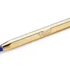 BIC Cristal Shine Ouro Azul Caneta 20 Unidades