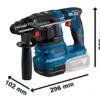 Bosch GBH 18V-22 Martelo Elétrico Compacto