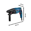 Bosch GBH 2-21 720W 21mm Verde Martelo Perfurador