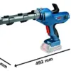 Bosch GCG 18V-310 Professional Bateria-Kartuschenpresse 18V Regulagem do fluxo e alto desempenho