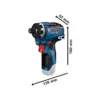 Bosch GSR 12V-35 HX 1750 rpm Bateria 12V Preto