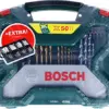 Bosch X-line Estojo com Brocas e Pontas para Perfuração e Parafusamento
