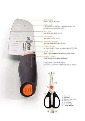 Bra Faca de Filetar Inoxidável 200mm