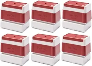 Brother PR-3458R6P Selos Vermelha 6 selos 34×58 mm