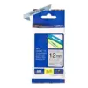 Brother TZE-M931 fita laminada 12 mm x 8 m preto sobre prata