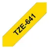 Brother TZE641 Fita Laminada 18 mm Amarelo Preto