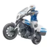 Bruder Brinquedo Moto Polícia Ducati Scrambler 1:16