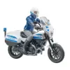 Bruder Brinquedo Moto Polícia Ducati Scrambler 1:16