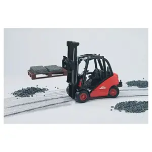 Bruder Empilhadeira Lindle H30D Escala 1:16