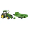 Bruder Trator John Deere com Atrelado 1:16