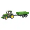 Bruder Trator John Deere com Atrelado 1:16