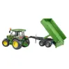 Bruder Trator John Deere com Atrelado 1:16