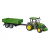 Bruder Trator John Deere com Atrelado 1:16