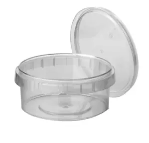 Caixa Alimentar Plástico Redonda 480ml 40un