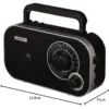 Camry CR 1140B Rádio FM AM com saída AUX e antena telescópica