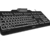 Cherry KC 1000 SC Teclado Fios Preto QWERTY