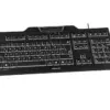 Cherry KC 1000 SC Teclado Fios Preto QWERTY