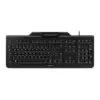 Cherry KC 1000 SC Teclado Fios Preto QWERTY