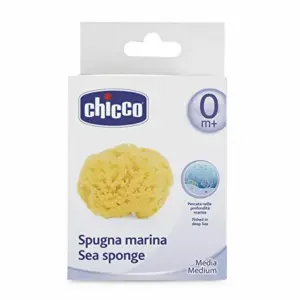 Chicco Esponja de banho Natural Amarelo Verde Médio