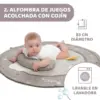 Chicco Ginásio Cromático First Dreams ginásio de atividades faixa etária Cinza