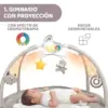 Chicco Ginásio Cromático First Dreams ginásio de atividades faixa etária Cinza