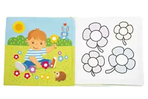 Chicco Livro AQUADOODLE Estações para Colorir 3 anos