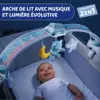 Chicco Móbile Berço Rainbow Sky Arco de Brincar 2 em 1 Azul