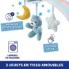 Chicco Móbile Berço Rainbow Sky Arco de Brincar 2 em 1 Azul