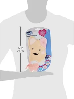 Chicco Mordedor Fresh Friends Azul com Chupeta