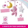 Chicco Móvel Berço Rainbow Sky Rosa 2 em 1