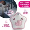 Chicco Móvel Berço Rainbow Sky Rosa 2 em 1