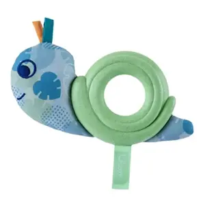 Chicco Roca Caracol Eco+ Peluche Texturizado Reutilizável