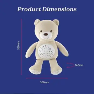 Chicco Ursinho Pelúcia com Projetor e Melodias Bege
