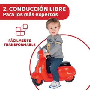 Chicco Vespa Primavera Vermelha Moto Infantil