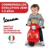 Chicco Vespa Primavera Vermelha Moto Infantil