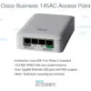 Cisco CBW145AC-E Access Point sem Fio Wi-fi 5 2.4 GHz e 5 GHz