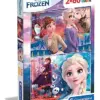 Clementoni Caixa com 2 Puzzles Frozen II 60 Peças Jogos e Puzzles Tema Frozen