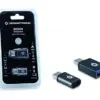 Conceptronic DONN04G Adaptador OTG USB-C a USB-A e Micro USB 2 portas
